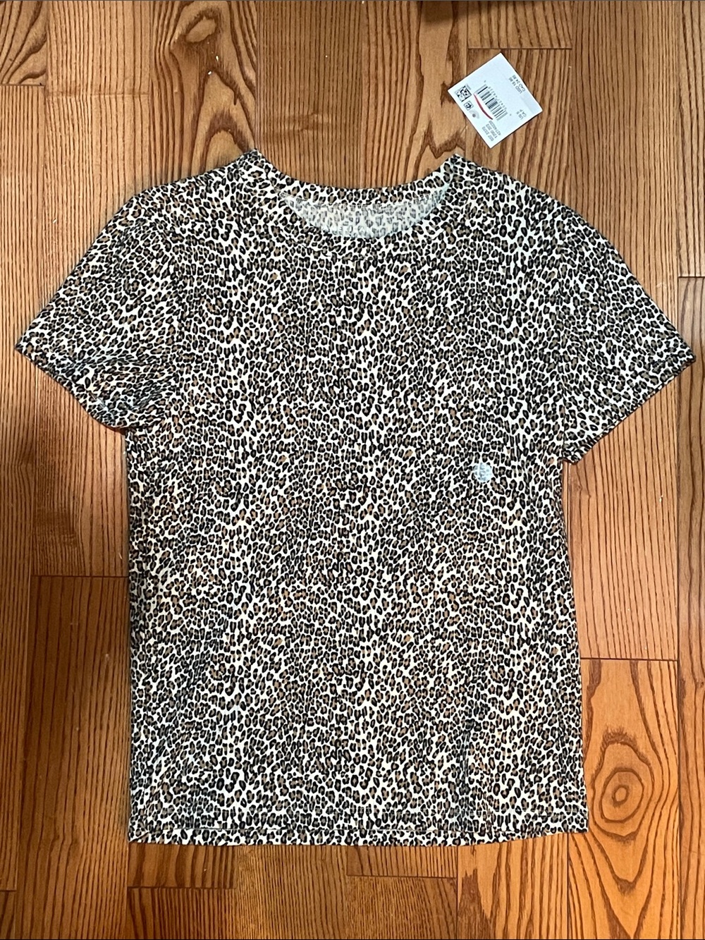 American Eagle Outfitters Leopard Print Tee in Brown and Black